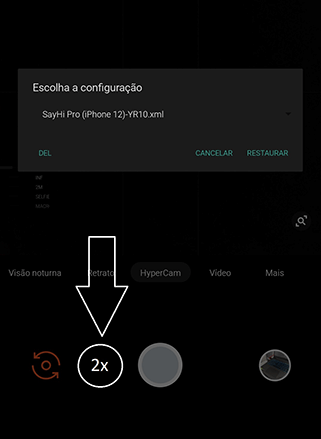 How to apply XML on Gcam