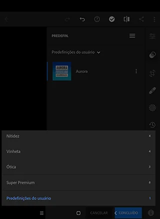 como aplicar XML na Gcam