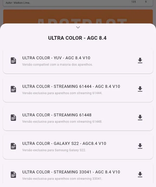 Como escolher XML no Gb Clube