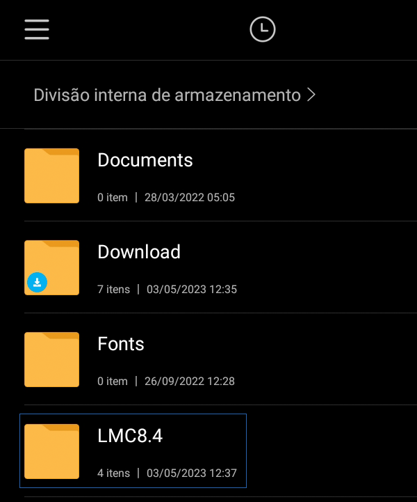 Importando XML na Gcam LMC 8.4